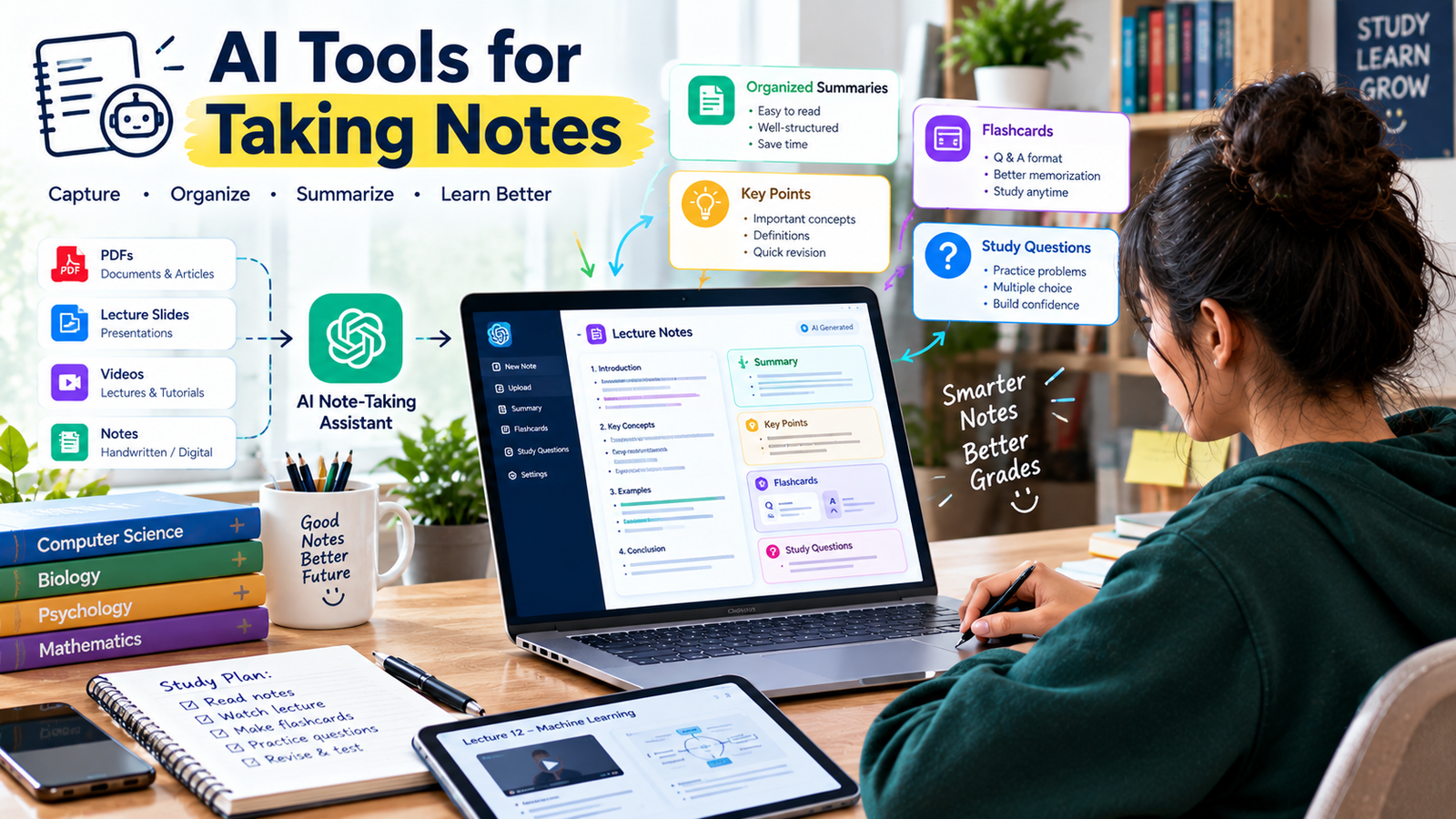 AI Tools for Taking Notes: Best AI Note-Taking Tools for Students in 2026