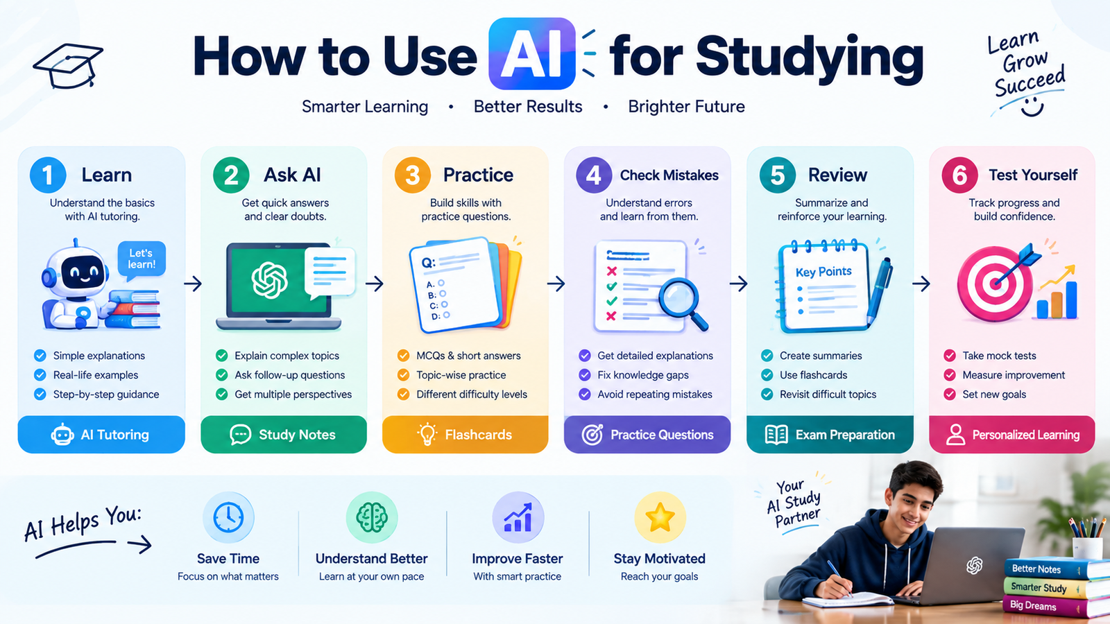 How to Use AI for Studying: Complete Guide for Students in 2026