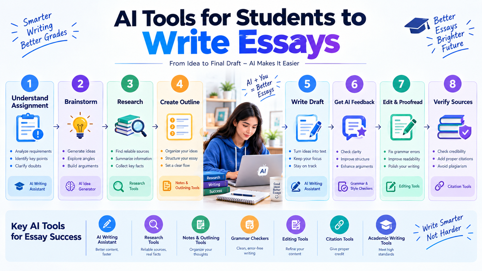 Best AI Tools for Students to Write Essays in 2026