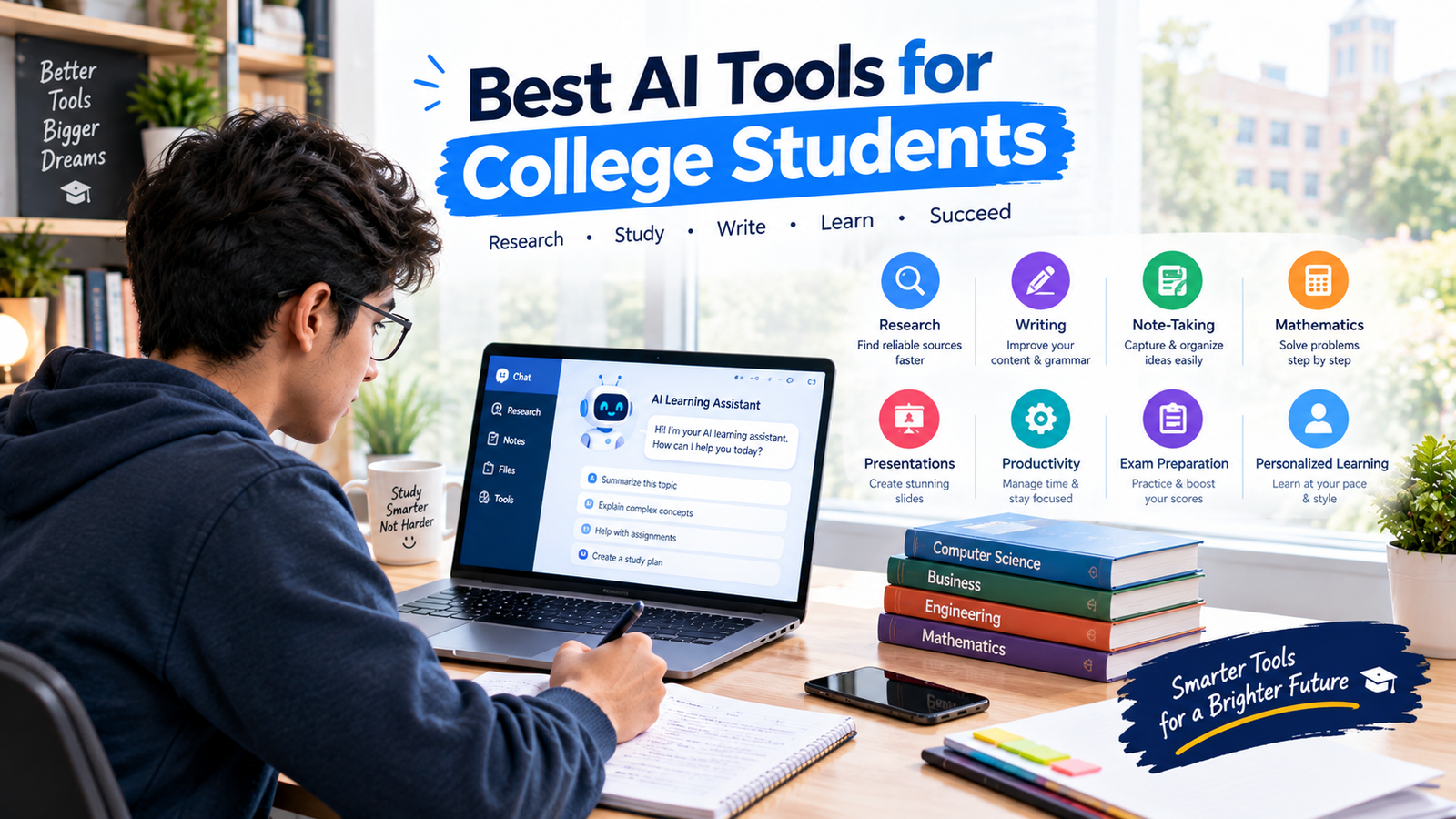 Best AI Tools for College Students in 2026