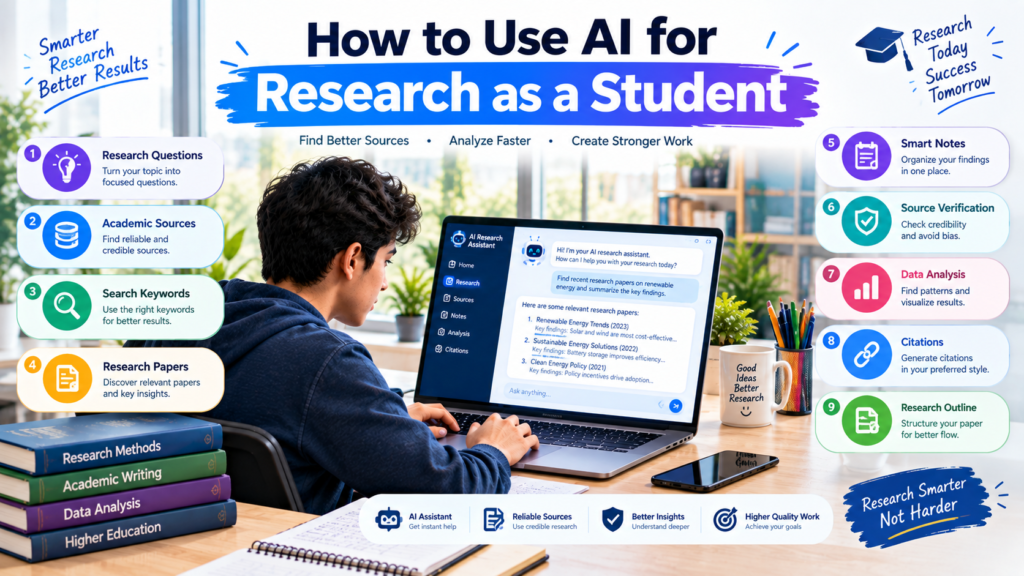 How to Use AI for Research as a Student